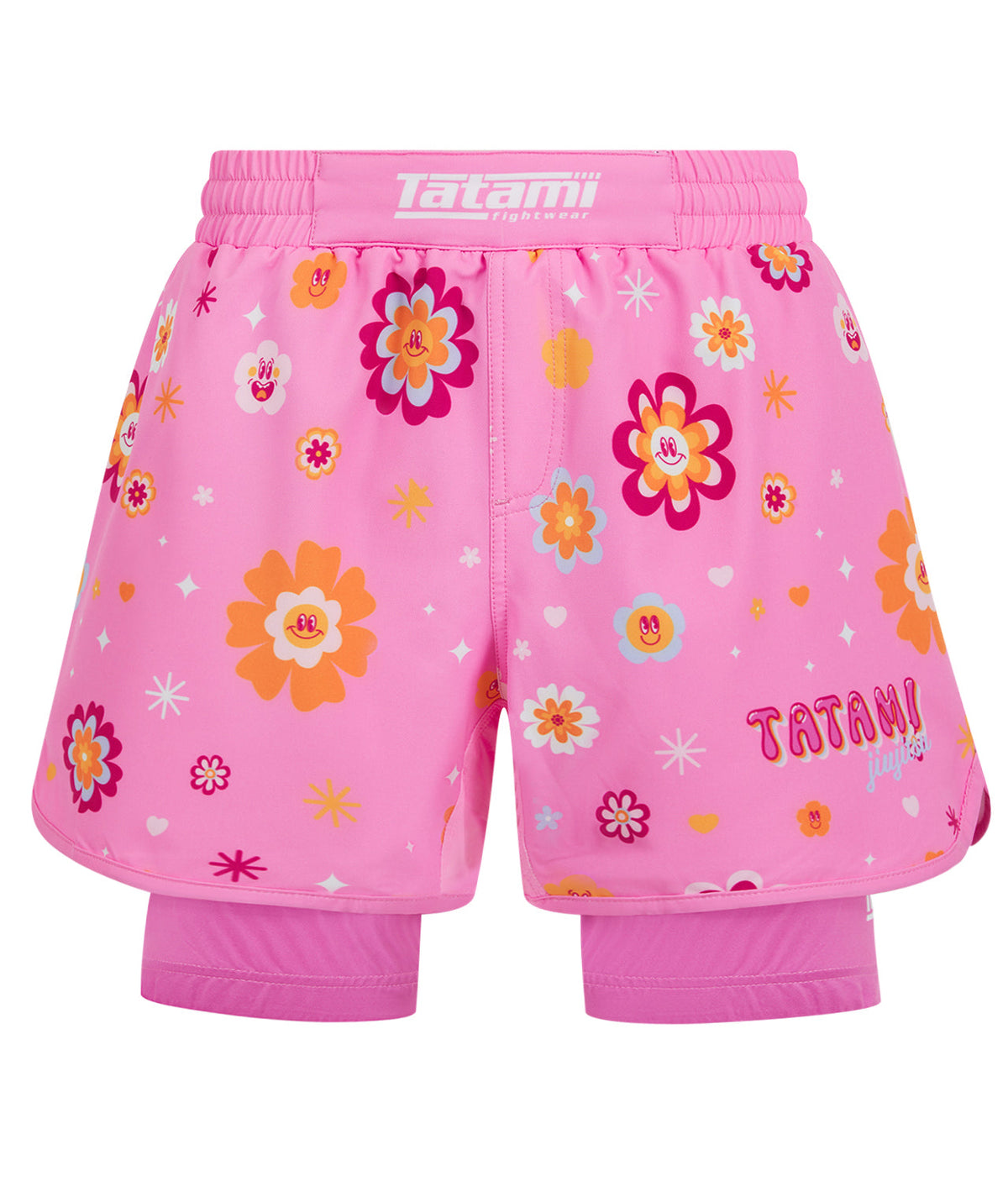 Flower Power Hybrid Shorts