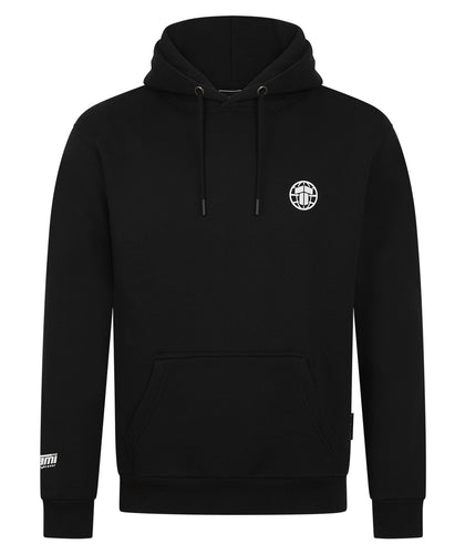 Tatami Globe Hoodie - Black