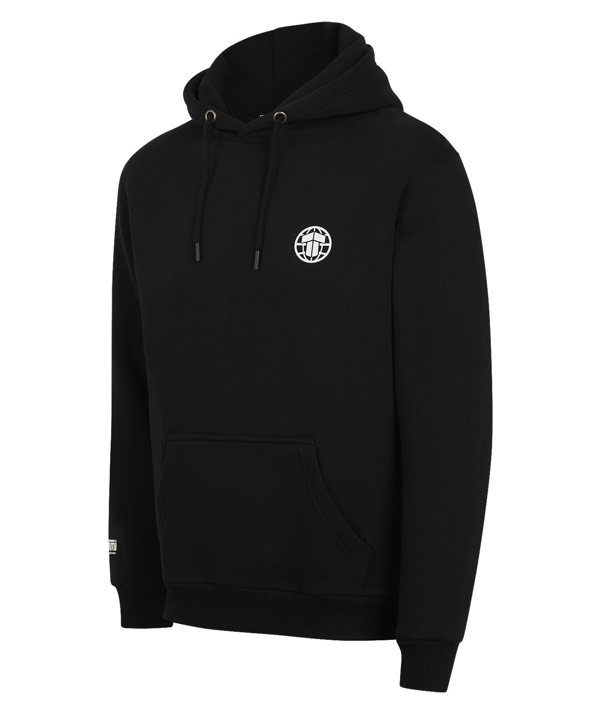 Tatami Globe Hoodie - Black