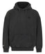 Tatami Globe Stonewashed Hoodie - Black On Grey