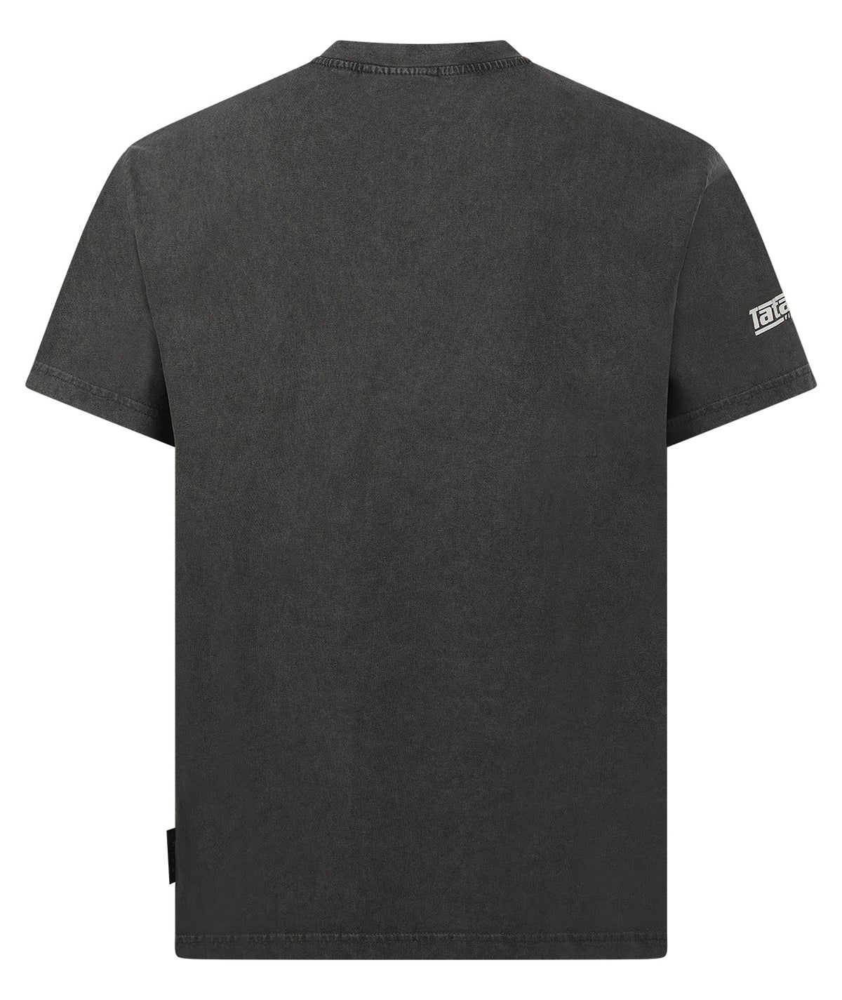 Tatami Globe Stonewashed T-Shirt - Black On Grey