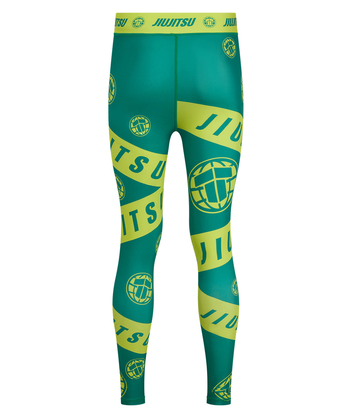 Mens Helena Taped Spats - Green & Yellow