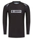 IBJJF Ranked Long Sleeve Rash Guard - Black