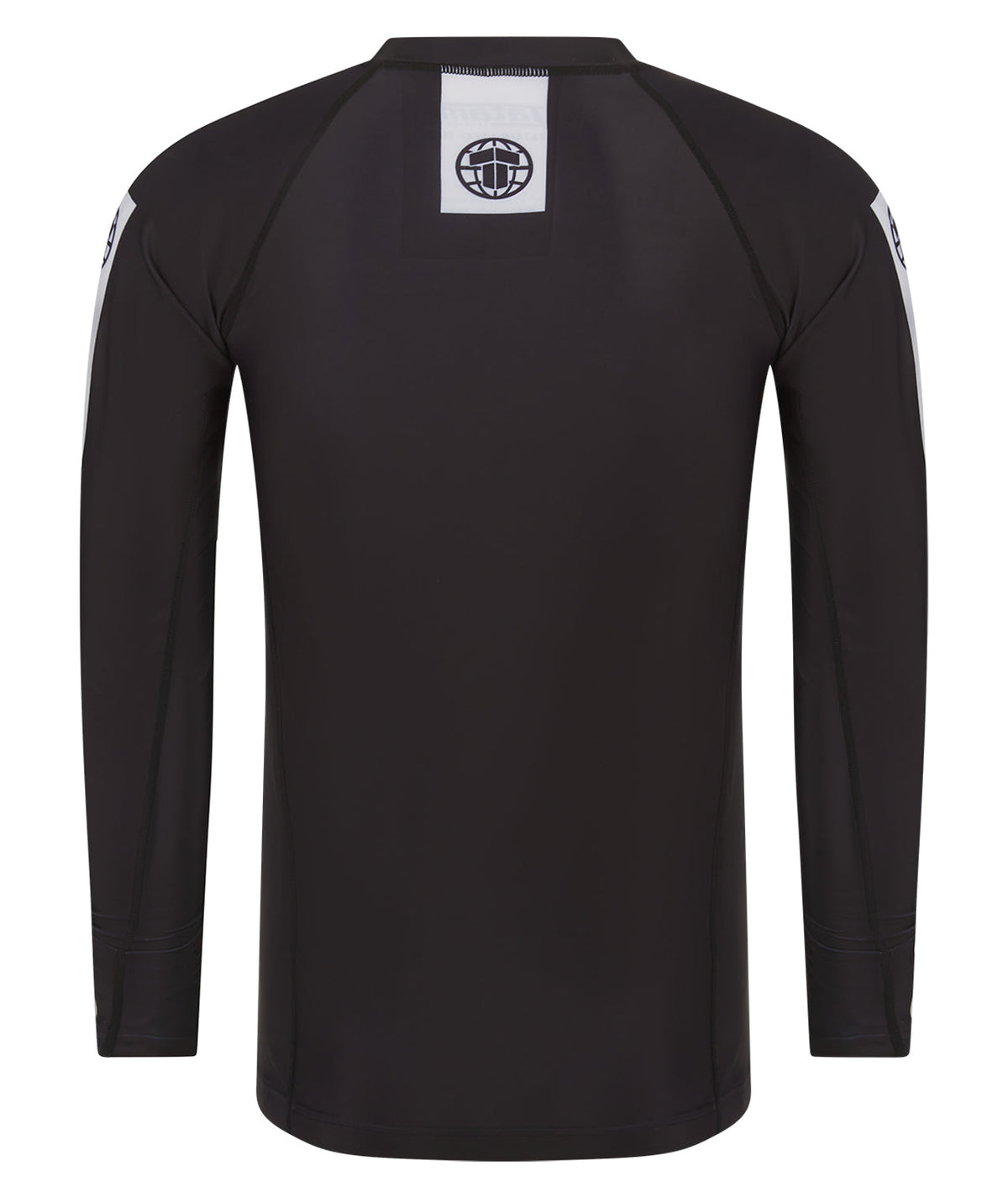 IBJJF Ranked Long Sleeve Rash Guard - Black