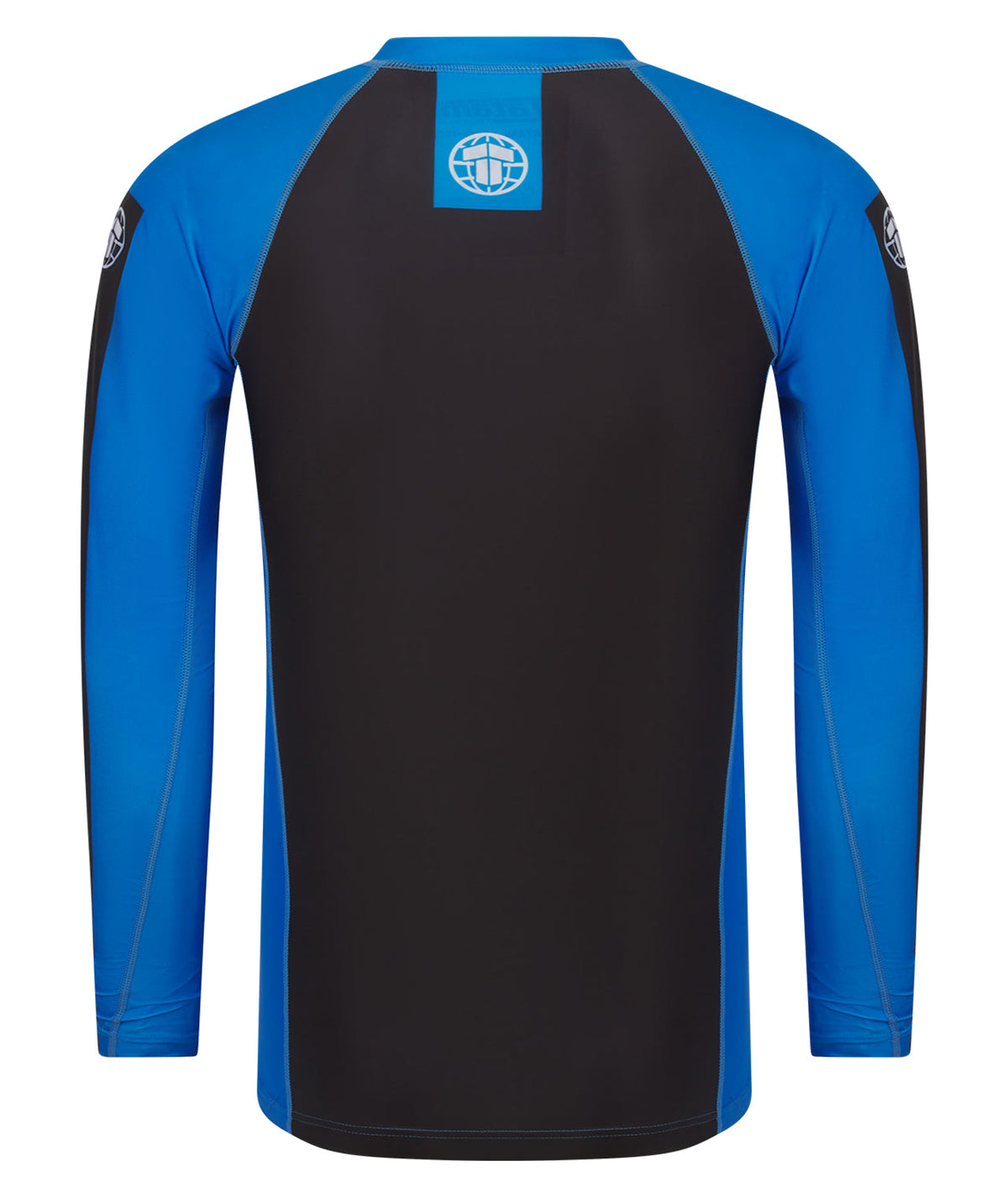 IBJJF Ranked Long Sleeve Rash Guard - Blue