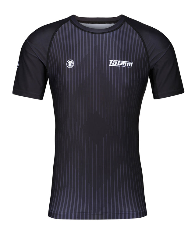 Milan Eco Tech Recycled Rash Guard - Black – Tatami Fightwear Australia