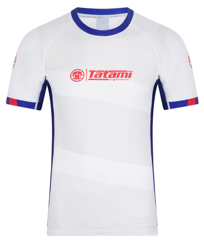 Tatami Nomad Rash Guard - White & Navy