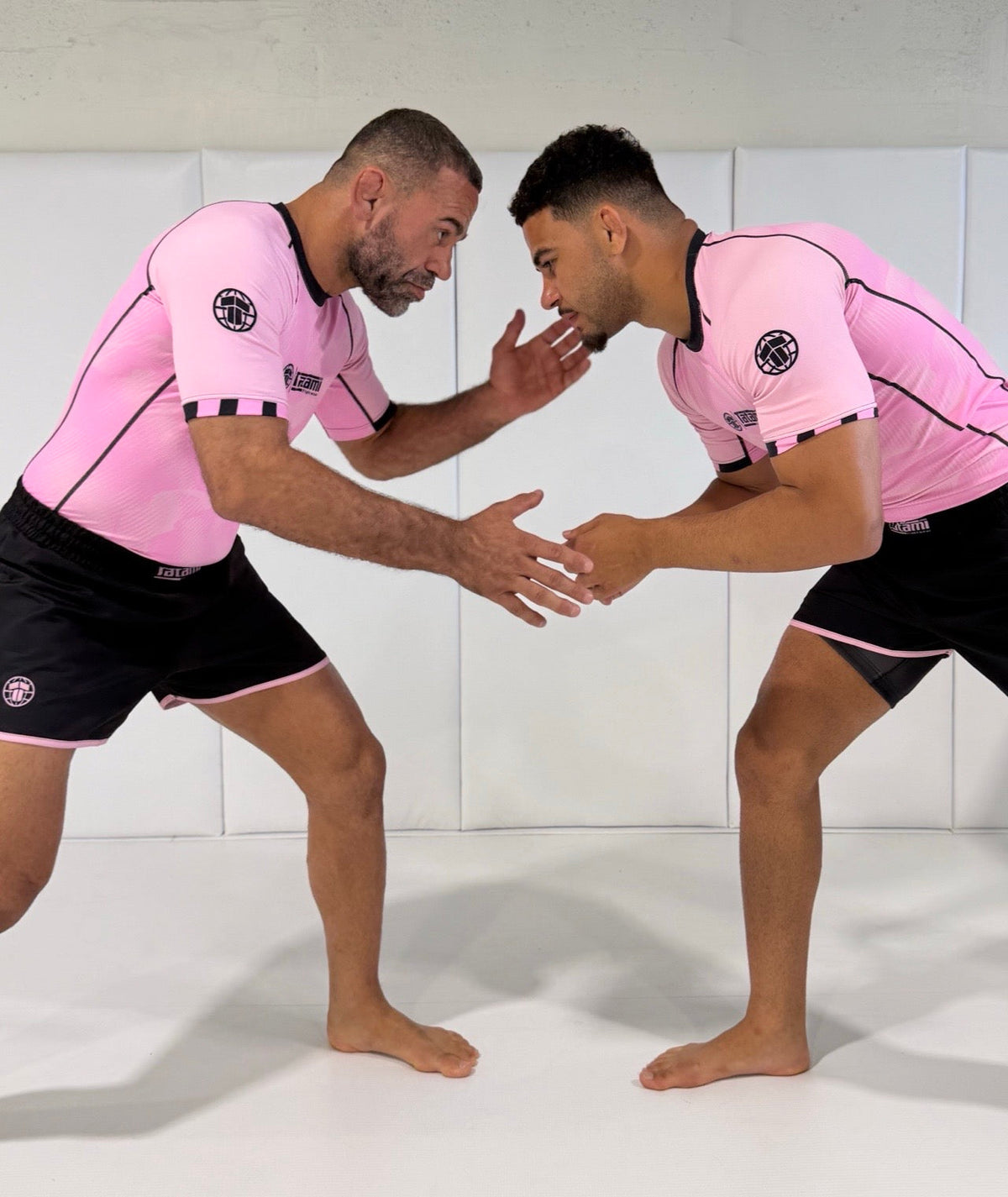 Tatami Nomad Rash Guard - Pink & Black