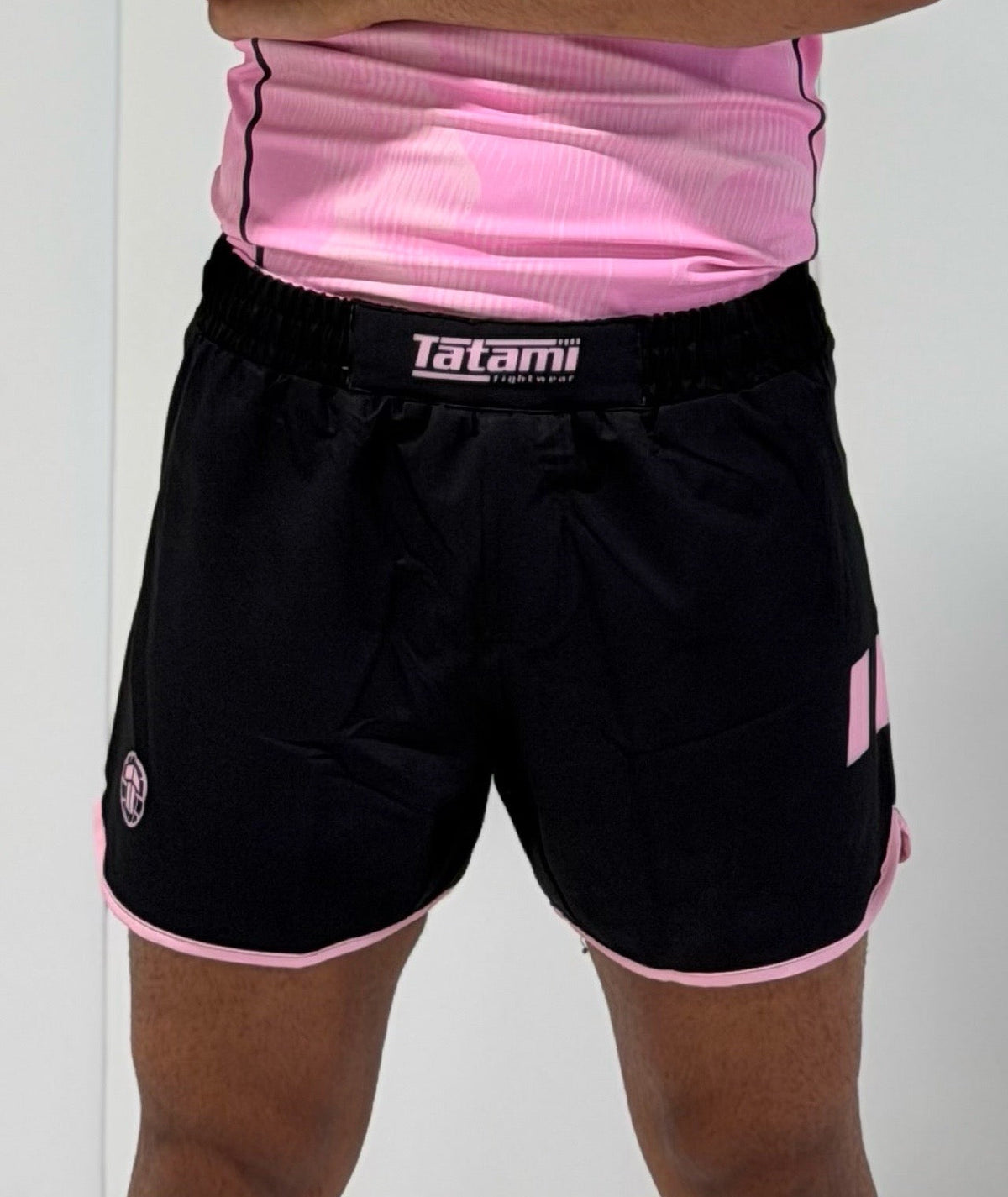 Tatami Nomad Shorts - Pink & Black