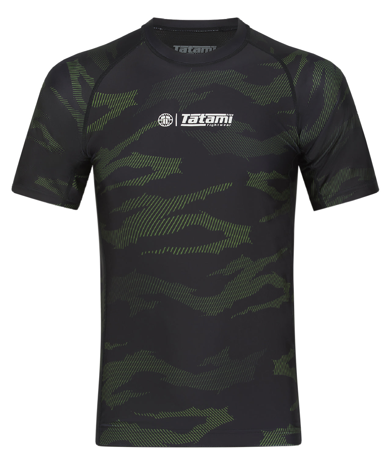 Obsidian Short Sleeve Rash Guard - Green – Tatami Fightwear Australia