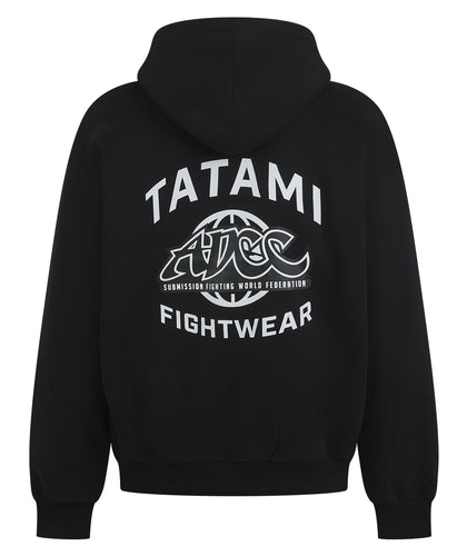 Tatami X ADCC Oversized Zip Hoodie - Black