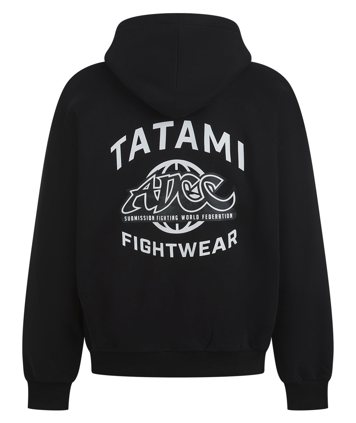 Tatami X ADCC Oversized Zip Hoodie - Black