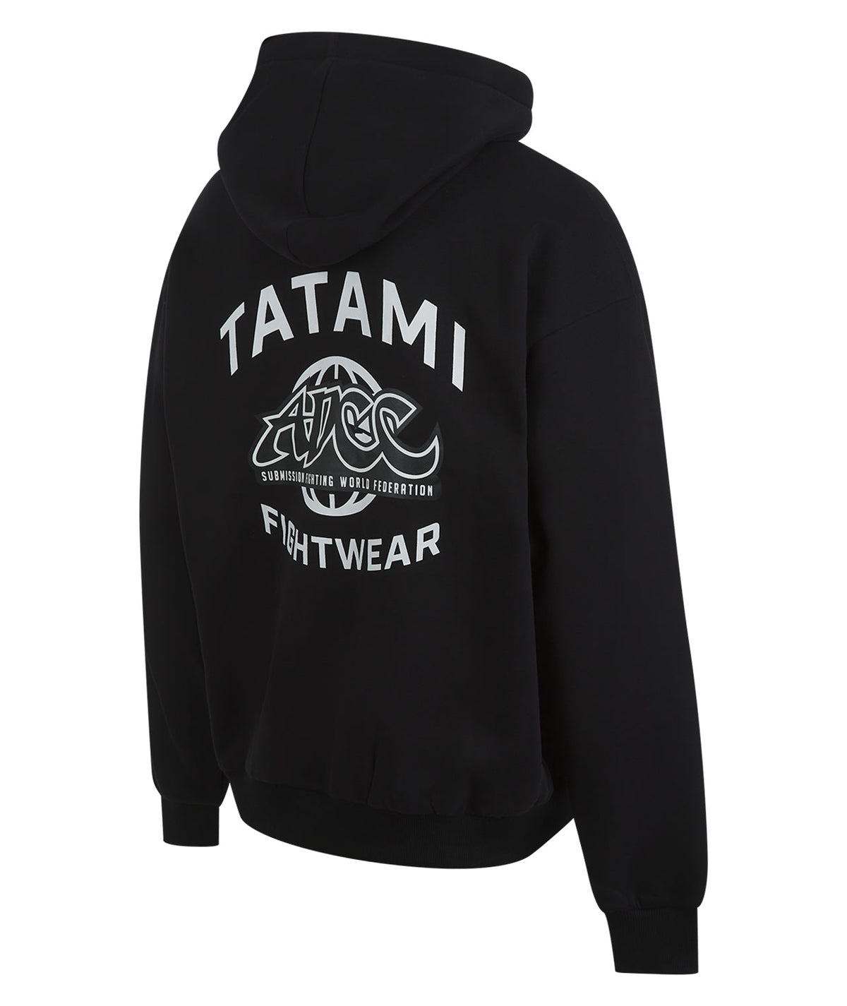 Tatami X ADCC Oversized Zip Hoodie - Black