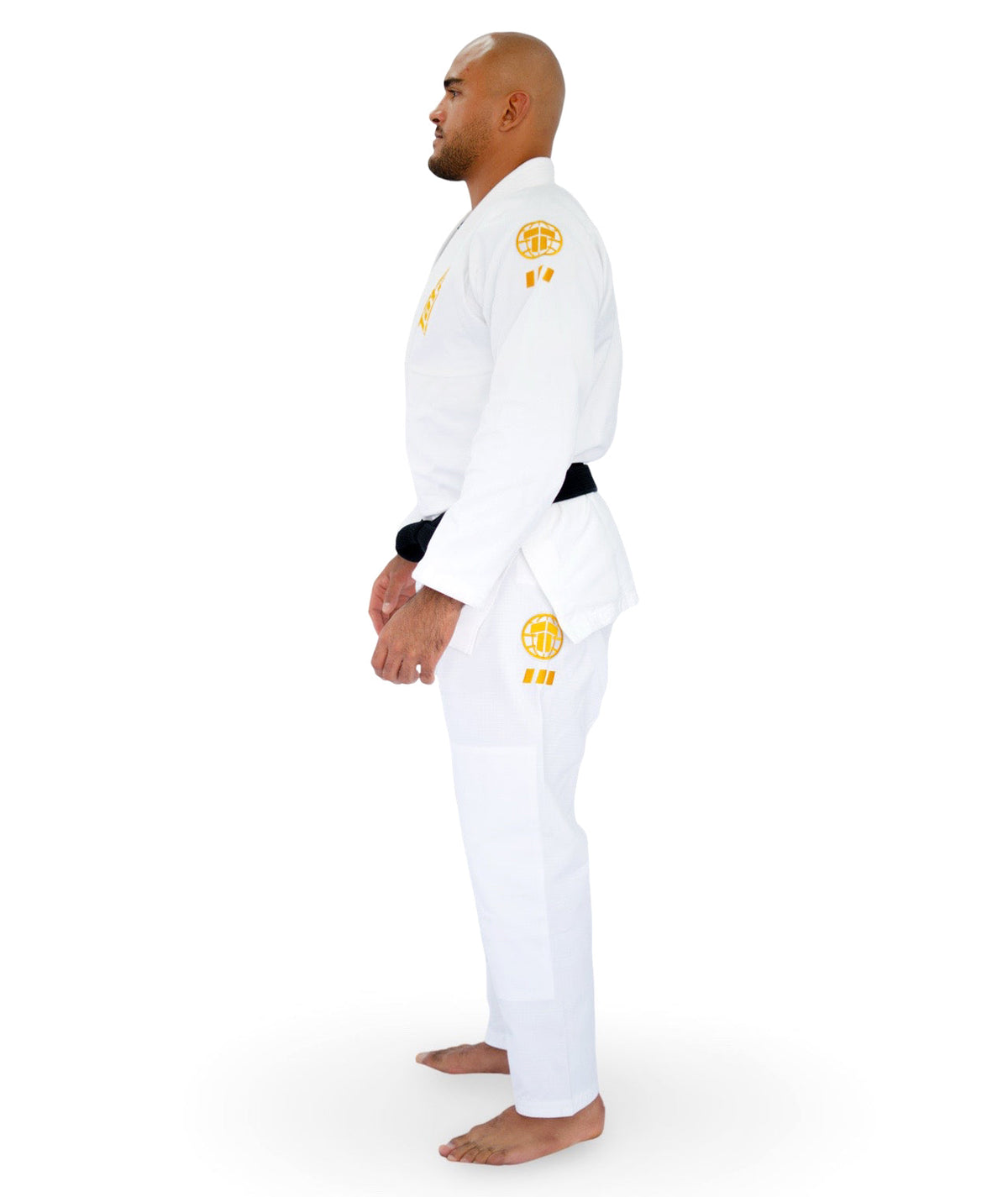 Pro Series Gi - White & Champion Gold