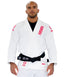 Pro Series Gi - White & Wild Rose