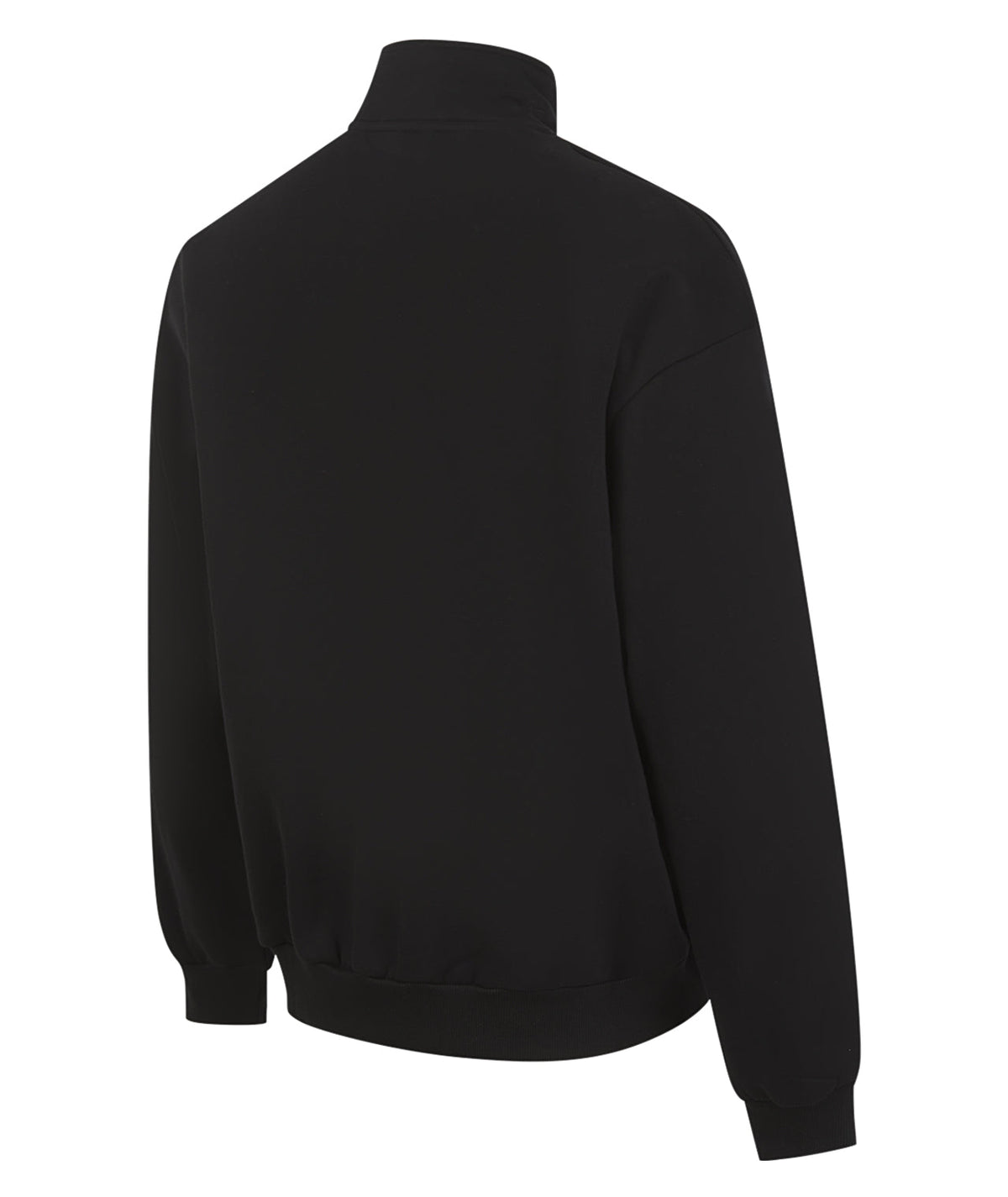 Quarter Zip Jumper - Black