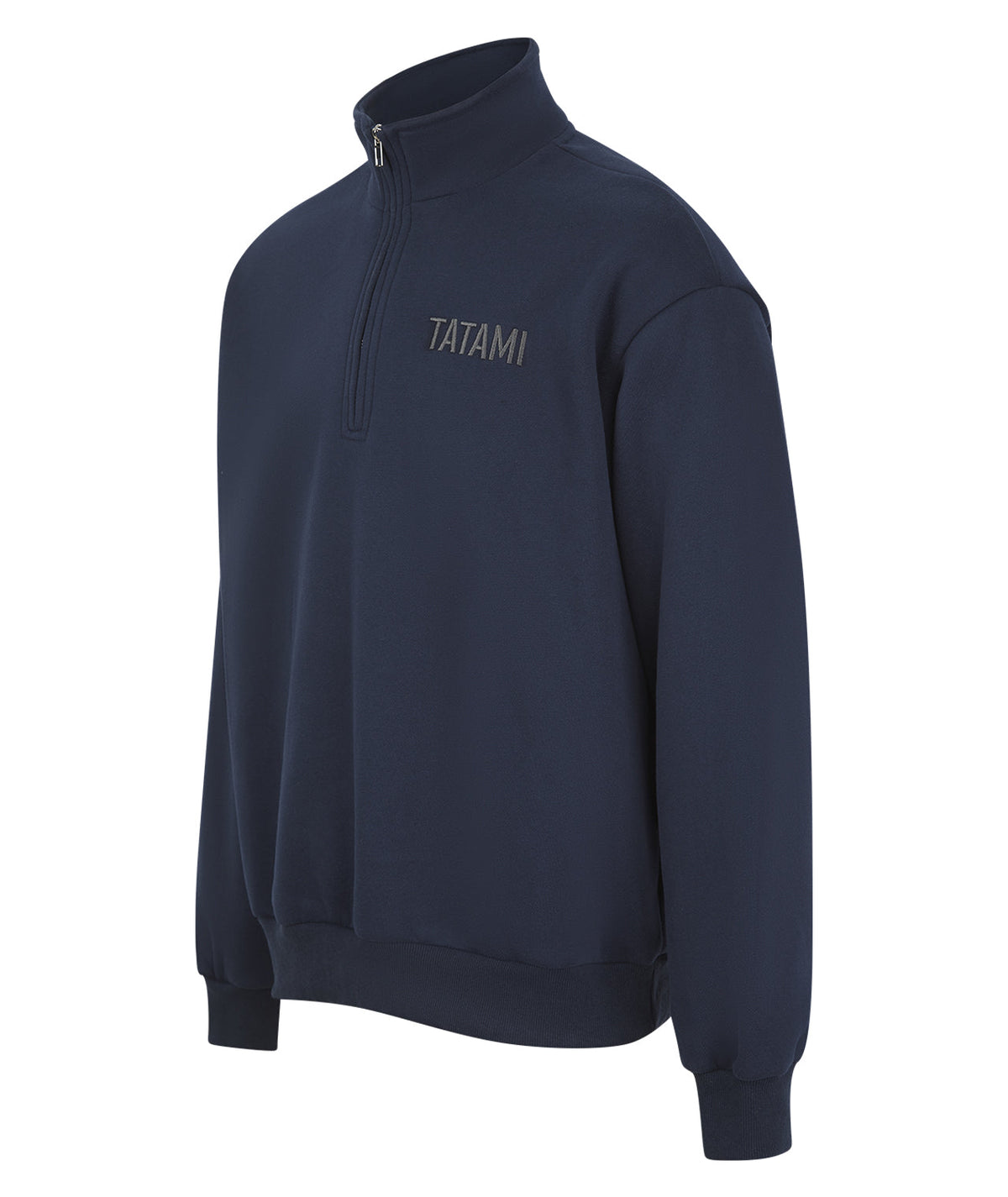 Quarter Zip Jumper - Navy