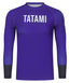 Mens Helena Ranked Long Sleeve Rash Guard - Purple