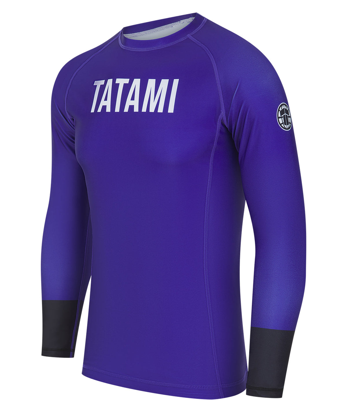 Mens Helena Ranked Long Sleeve Rash Guard - Purple