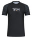 Tatami Short Sleeve Rash Guard - Black Leopard