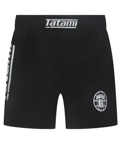 Tatami Pro V2 Grappling Shorts - Black & Silver
