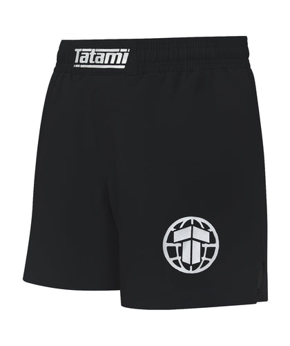 Tatami Pro V2 Grappling Shorts - Black & Silver