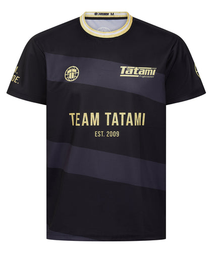 Team Tatami Mesh T-Shirt - Black & Gold
