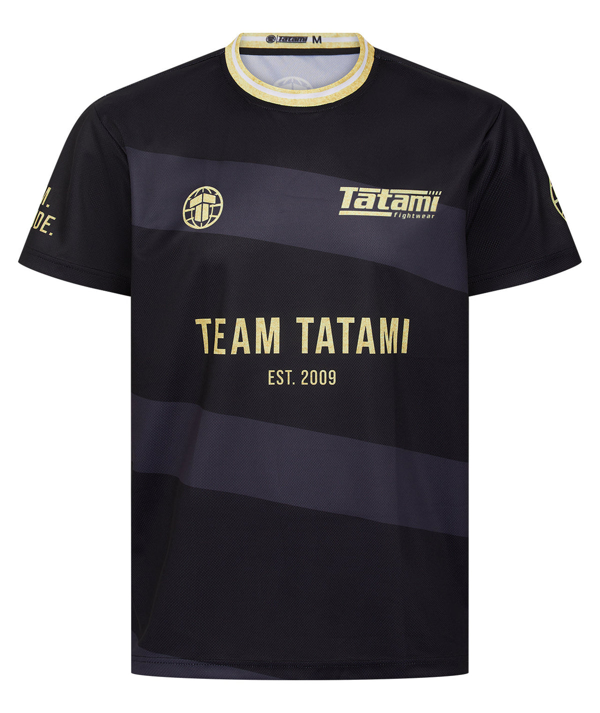 Team Tatami Mesh T-Shirt - Black & Gold