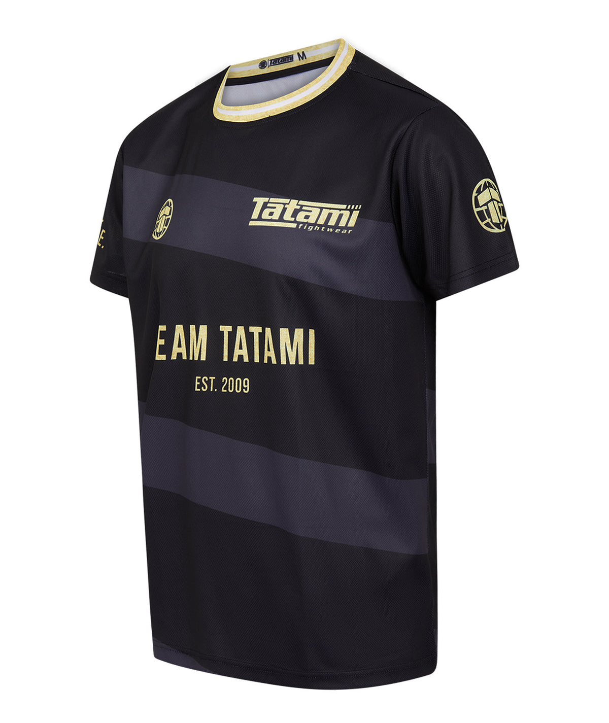 Team Tatami Mesh T-Shirt - Black & Gold