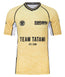 Team Tatami Short Sleeve Rash Guard - Gold
