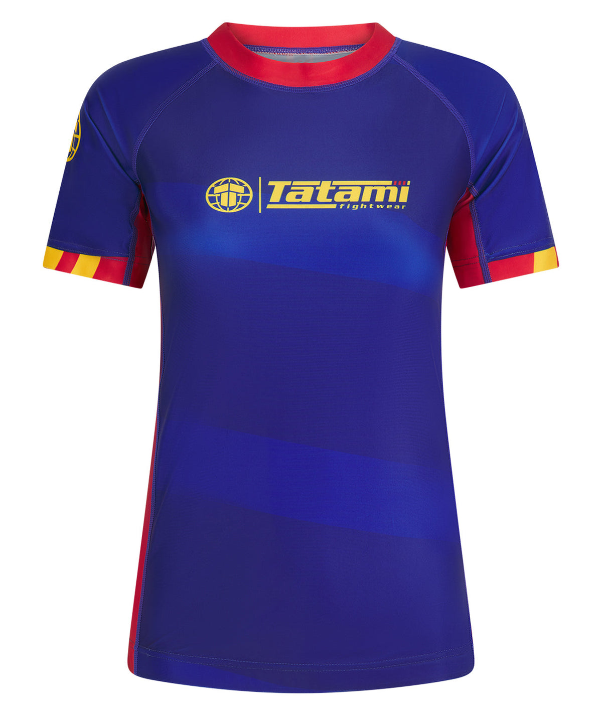 Ladies Tatami Nomad Rash Guard - Navy & Red