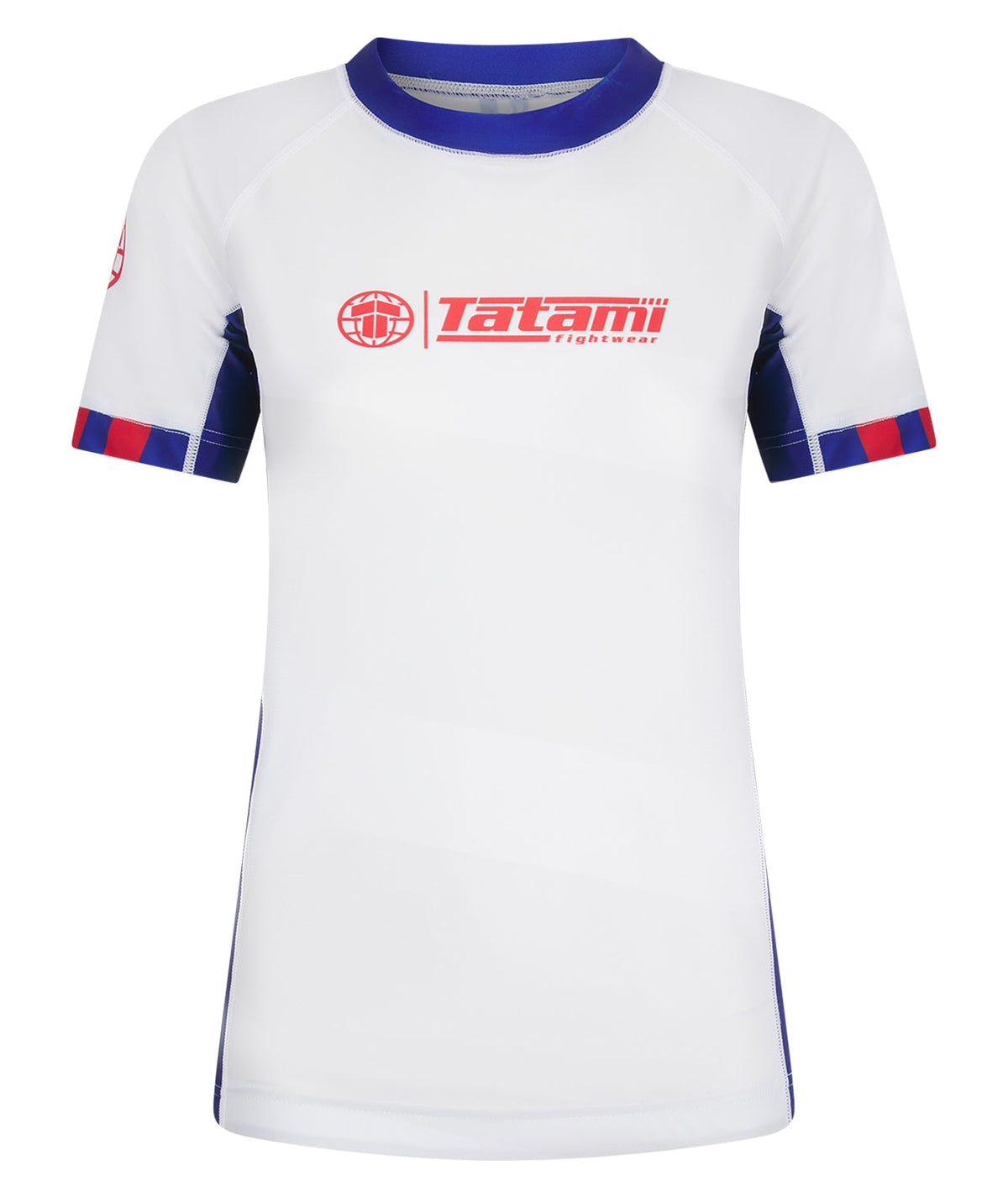 Ladies Tatami Nomad Rash Guard - White & Navy