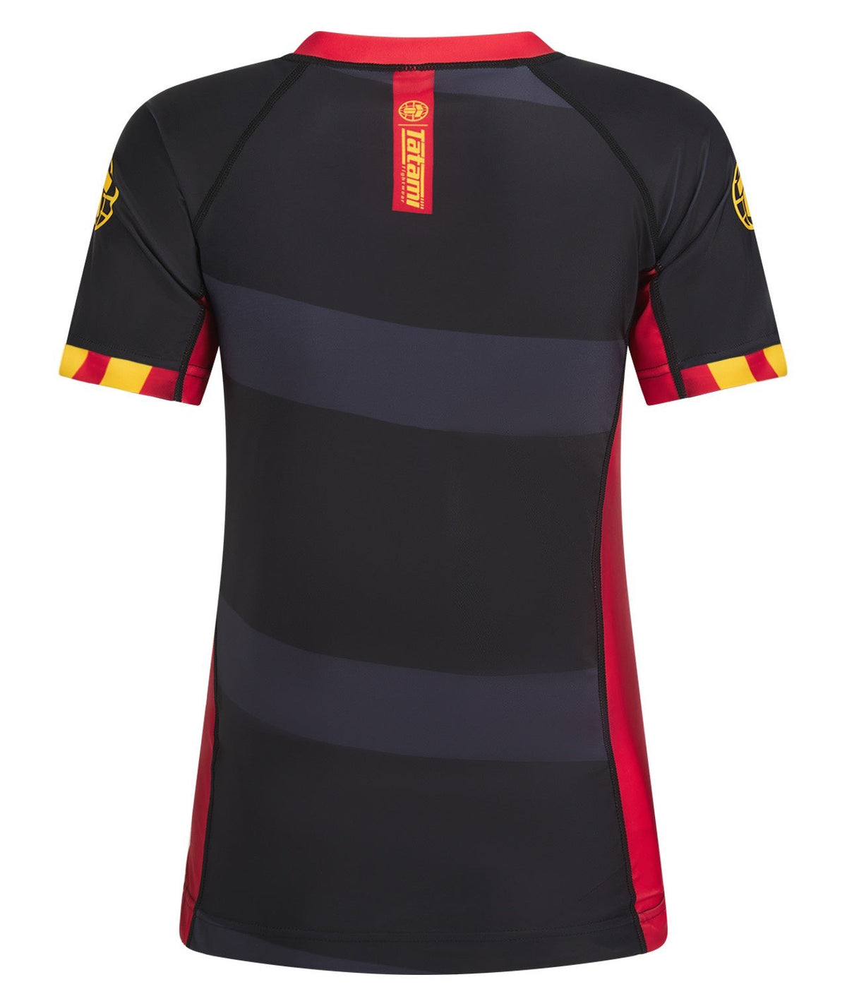 Ladies Tatami Nomad Rash Guard - Black & Red
