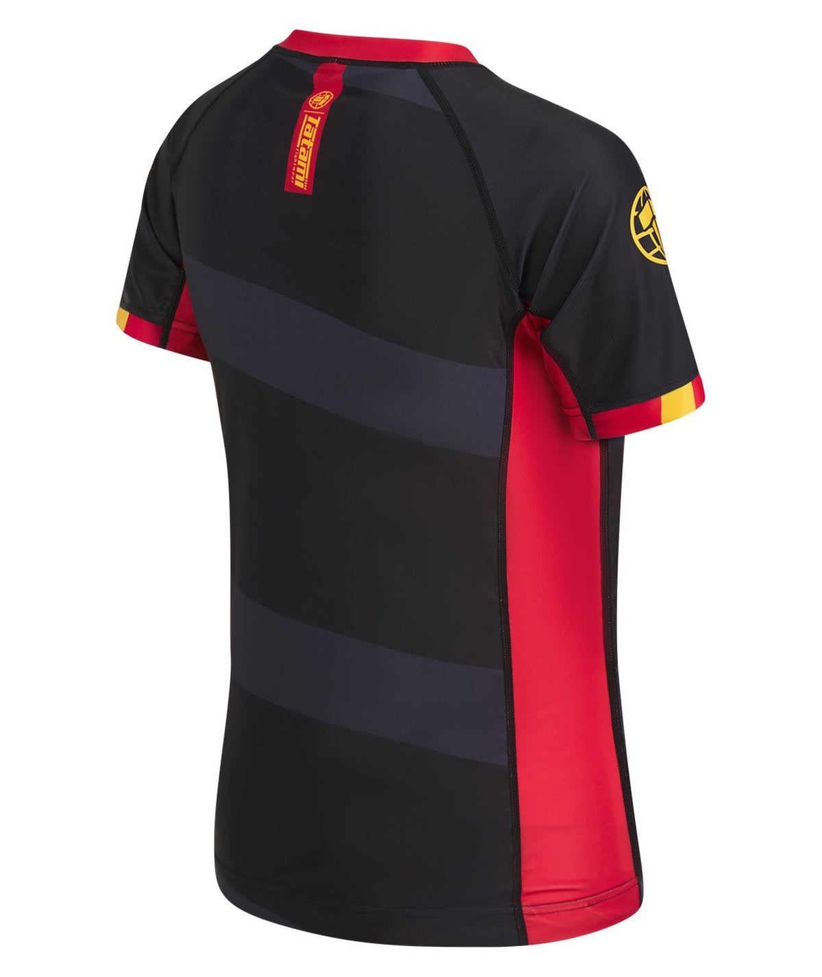 Ladies Tatami Nomad Rash Guard - Black & Red