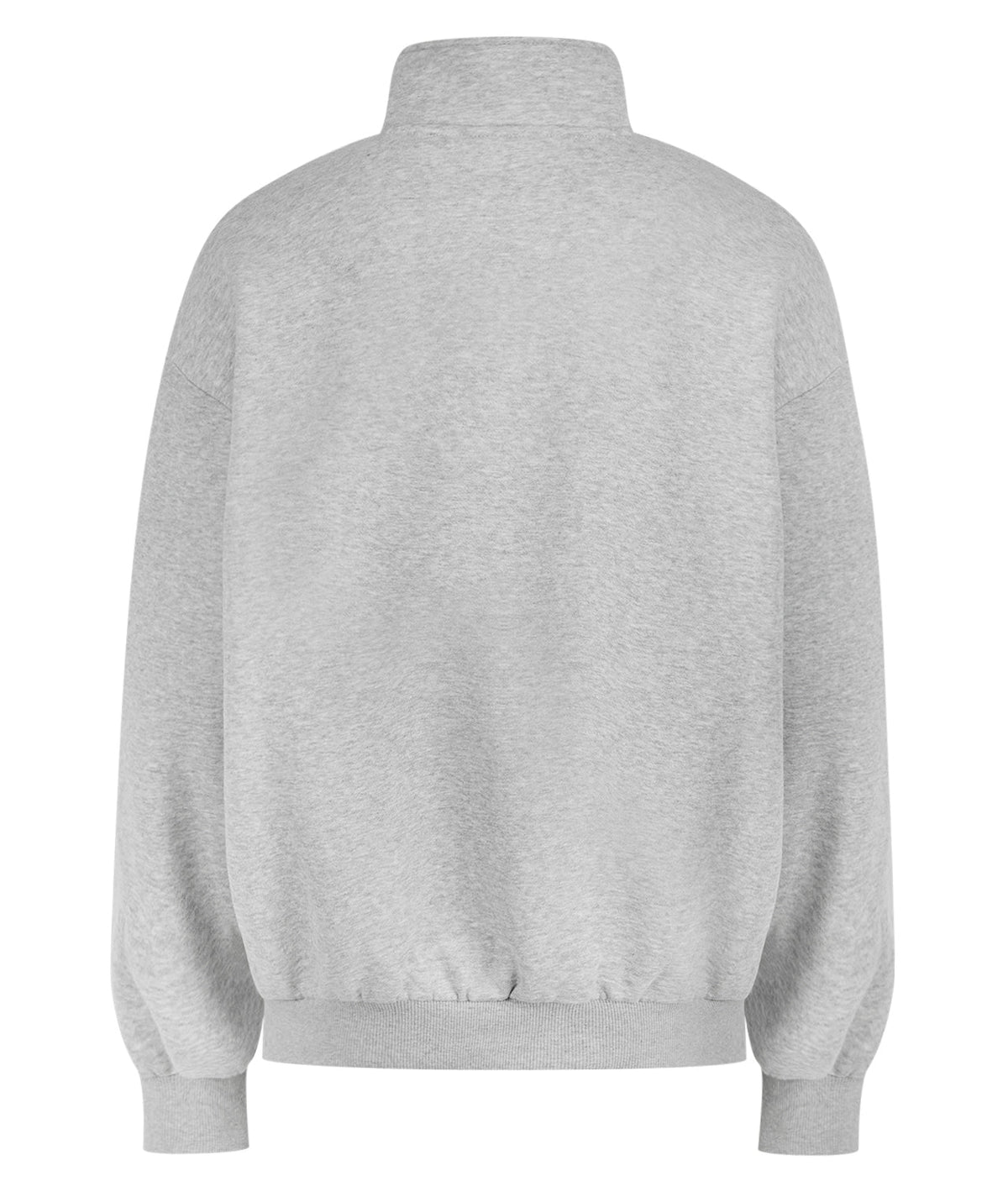 Quarter Zip Jumper - Grey Marl