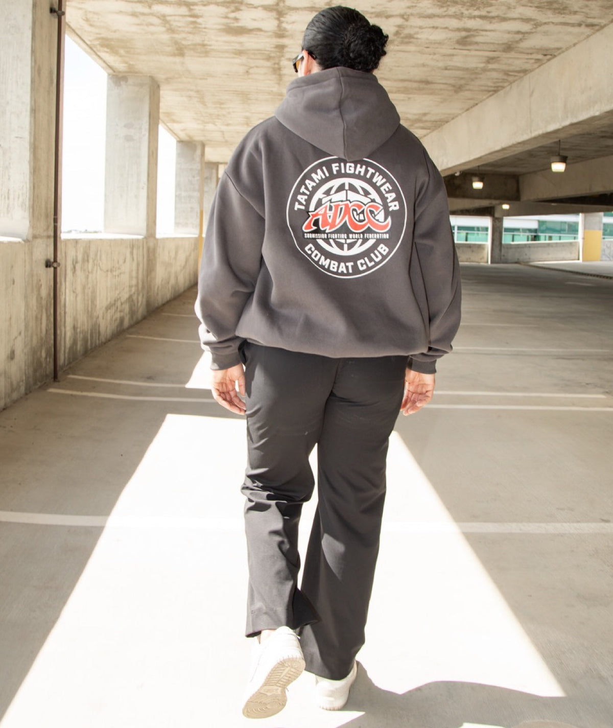 Tatami X ADCC Combat Club Oversized Hoodie - Grey