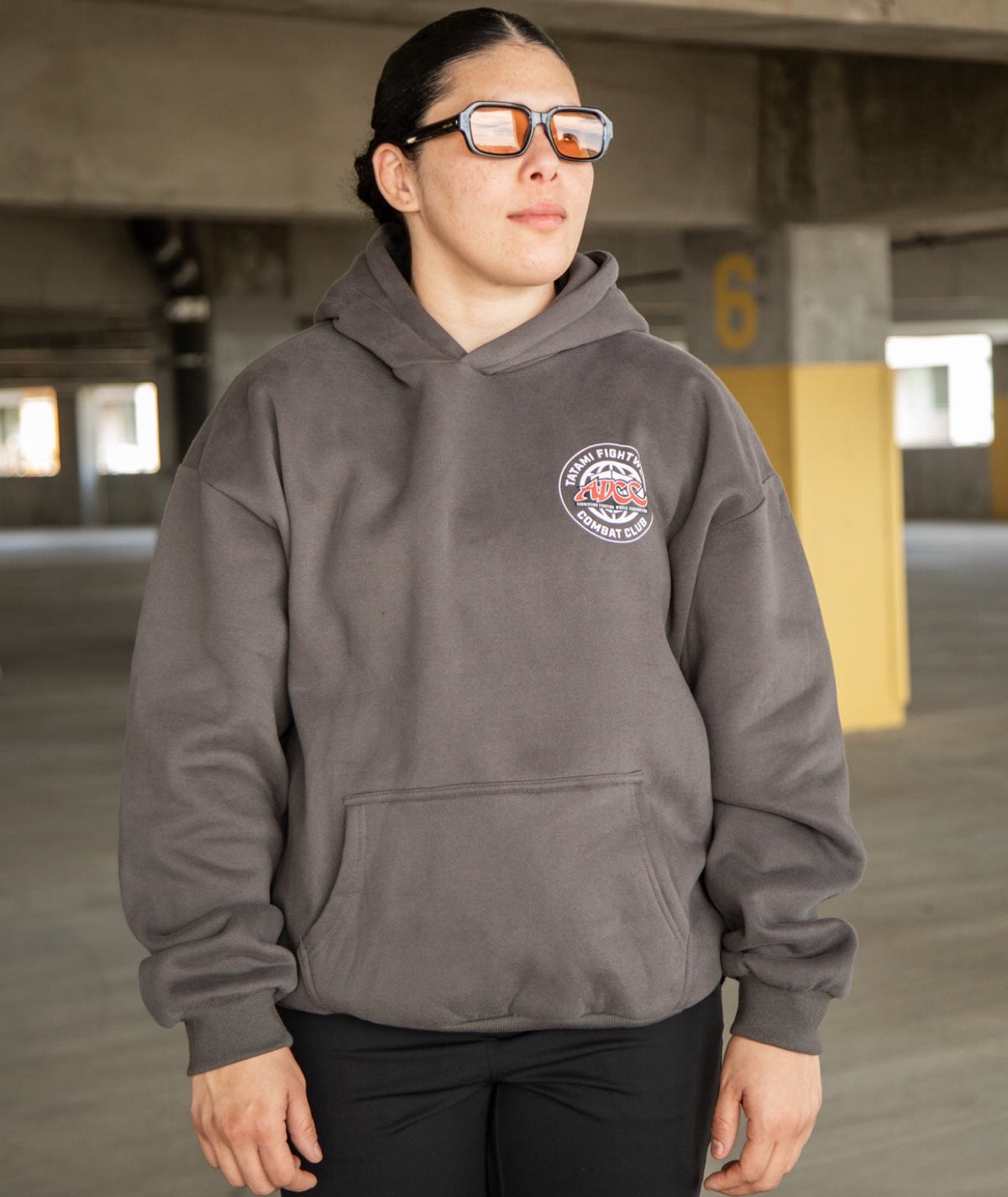 Tatami X ADCC Combat Club Oversized Hoodie - Grey