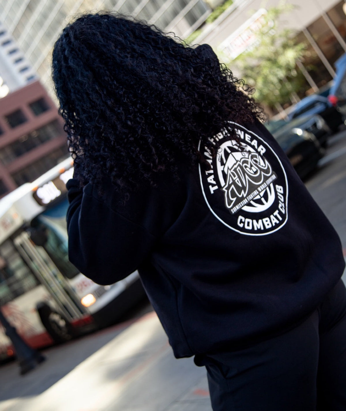 Tatami X ADCC Combat Club Oversized Hoodie - Black