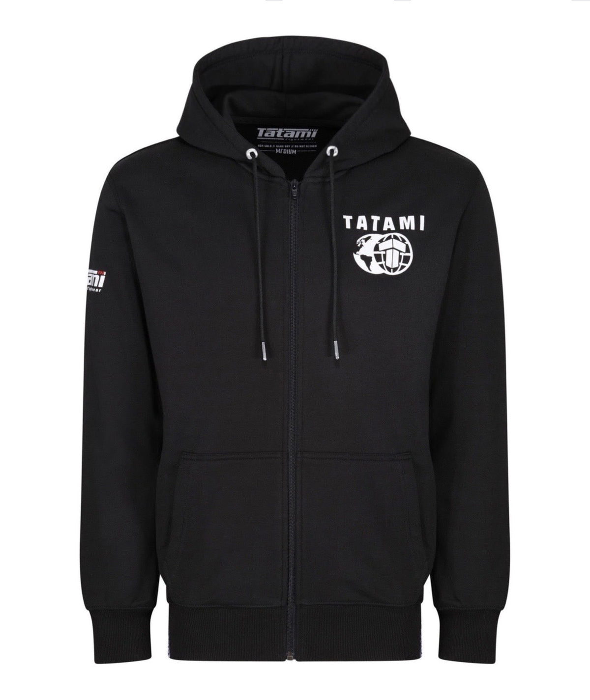 Raid Zip Hoodie - Black