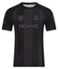 Reorg Striped Rash Guard - Black & Grey