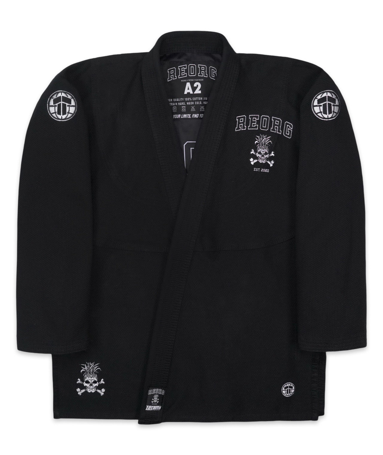 Reorg Varsity Gi - Black – Tatami Fightwear Australia