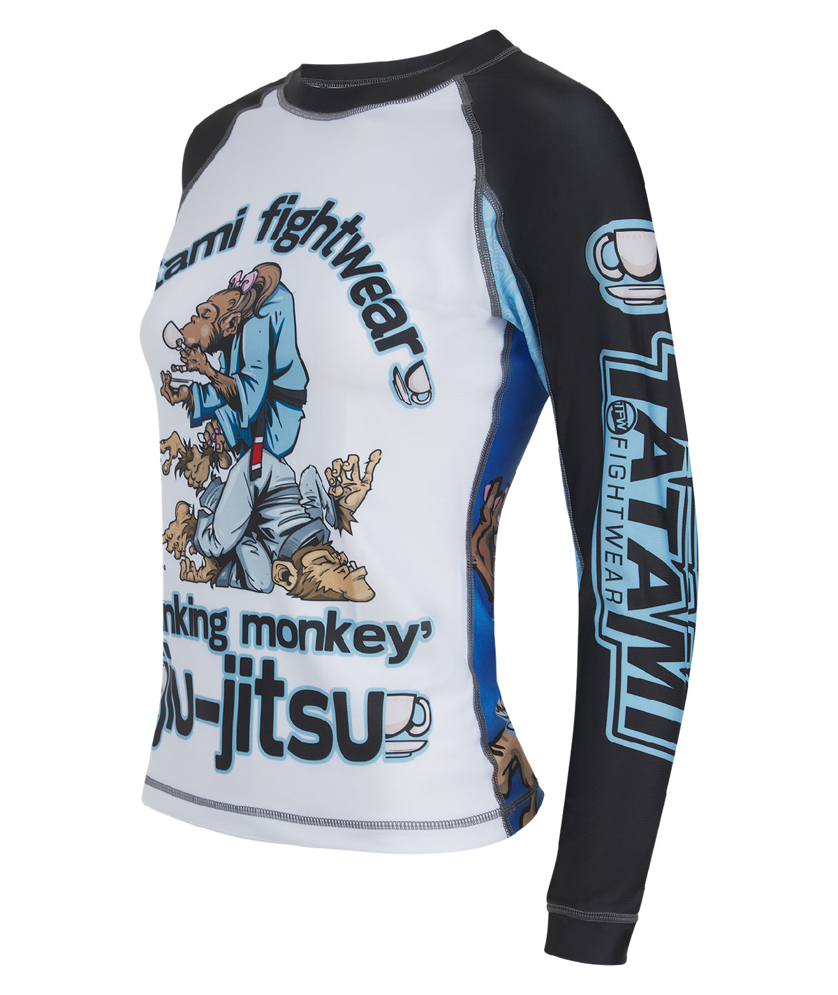 Ladies Drinker Monkey Rash Guard