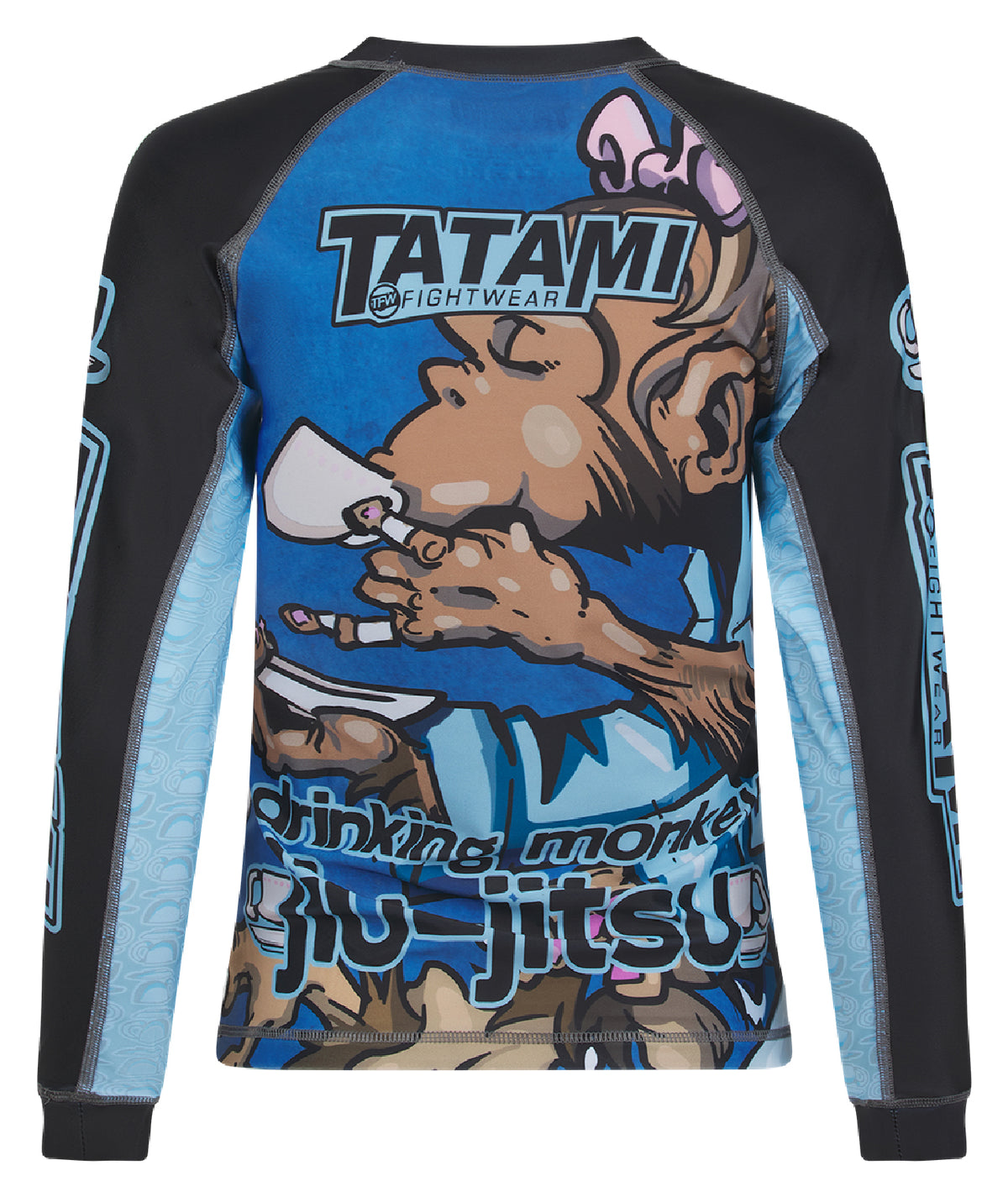 Ladies Drinker Monkey Rash Guard