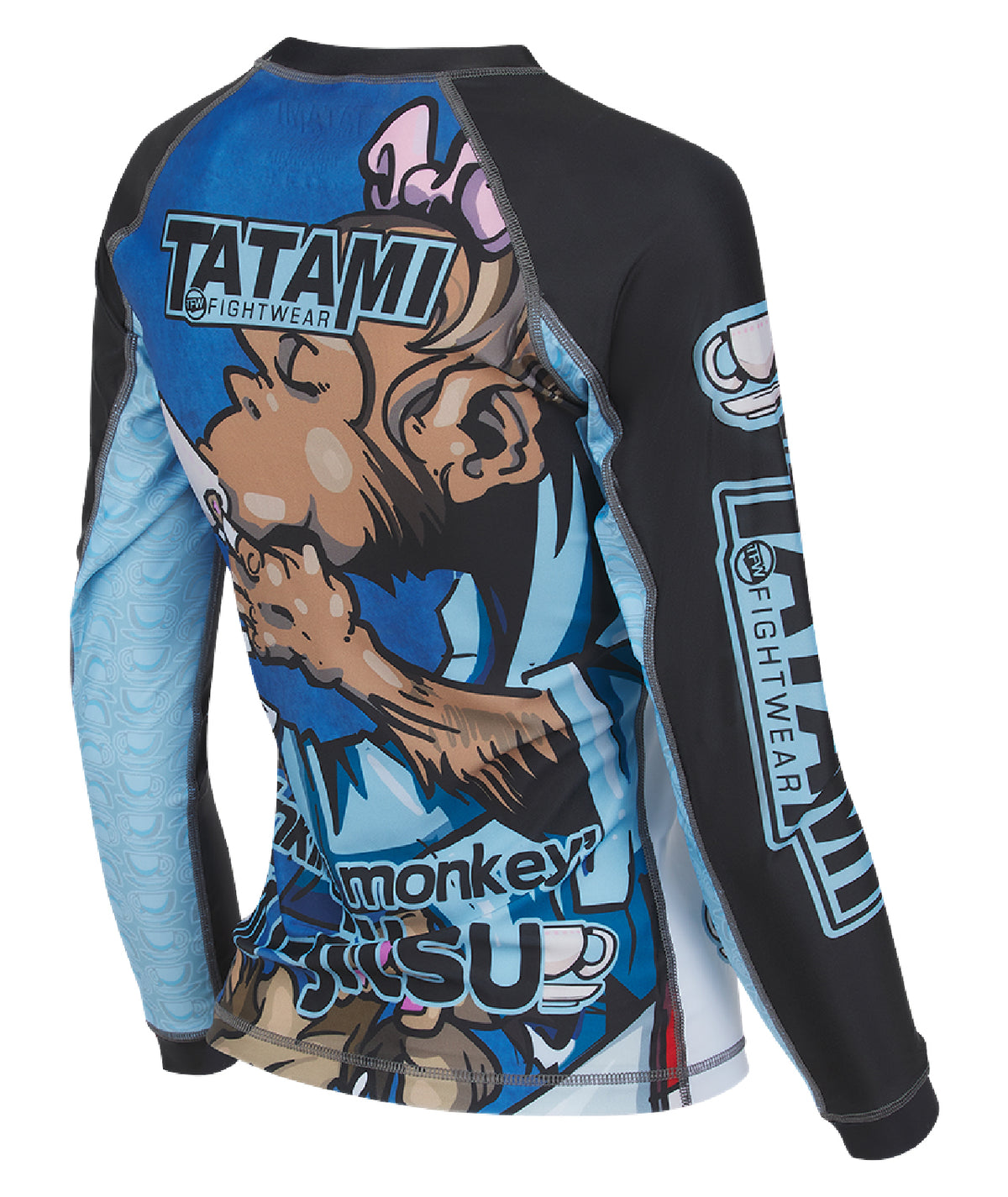 Ladies Drinker Monkey Rash Guard