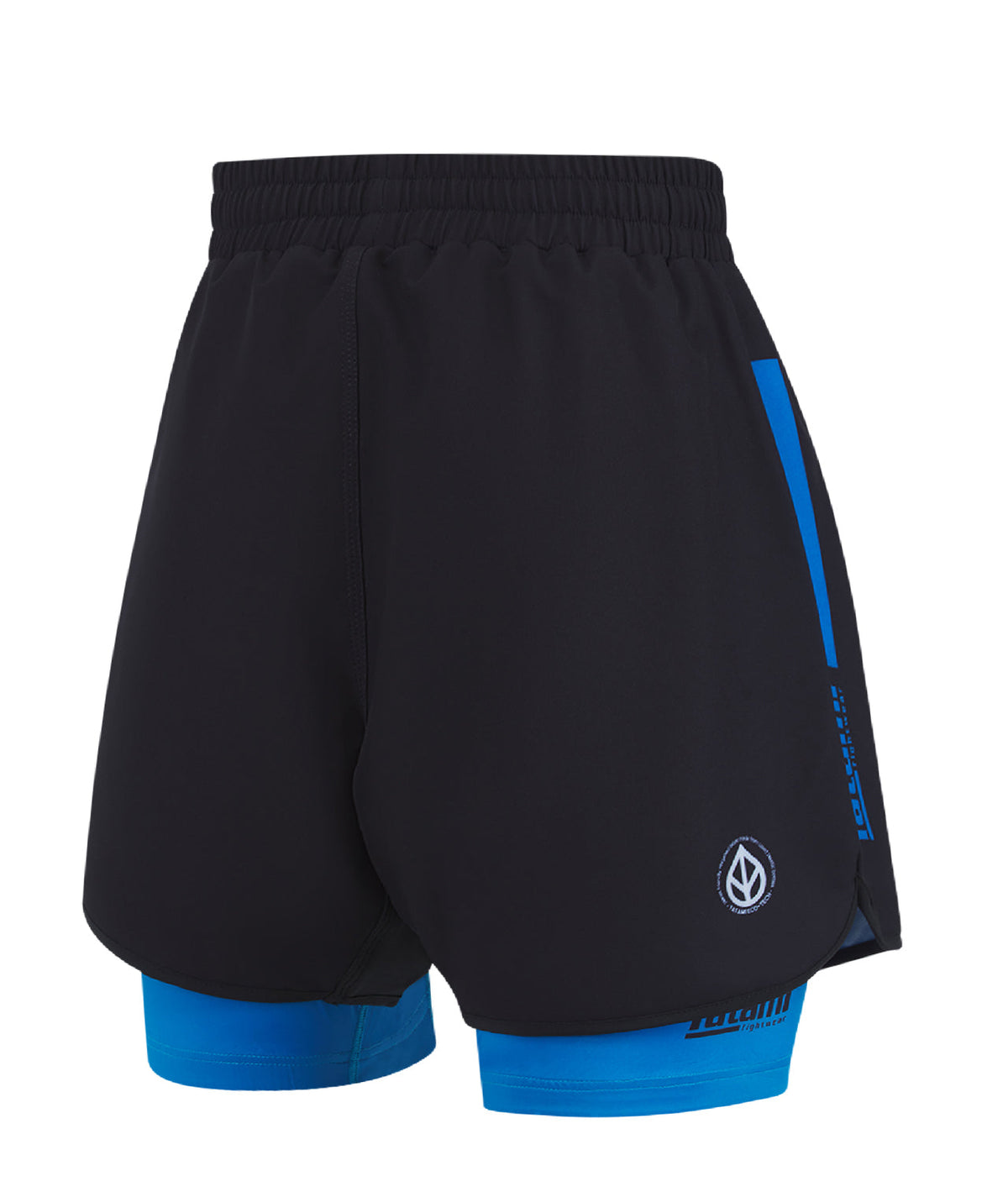 Ladies IBJJF Ranked Hybrid Shorts - Blue