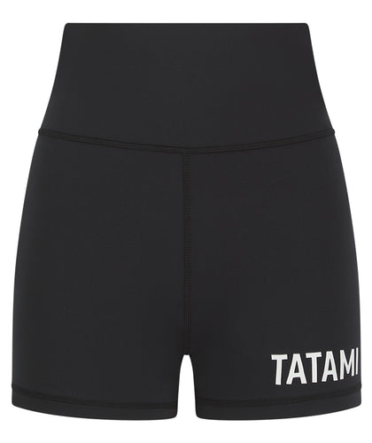 Ladies Luxe Compression Shorts - Black