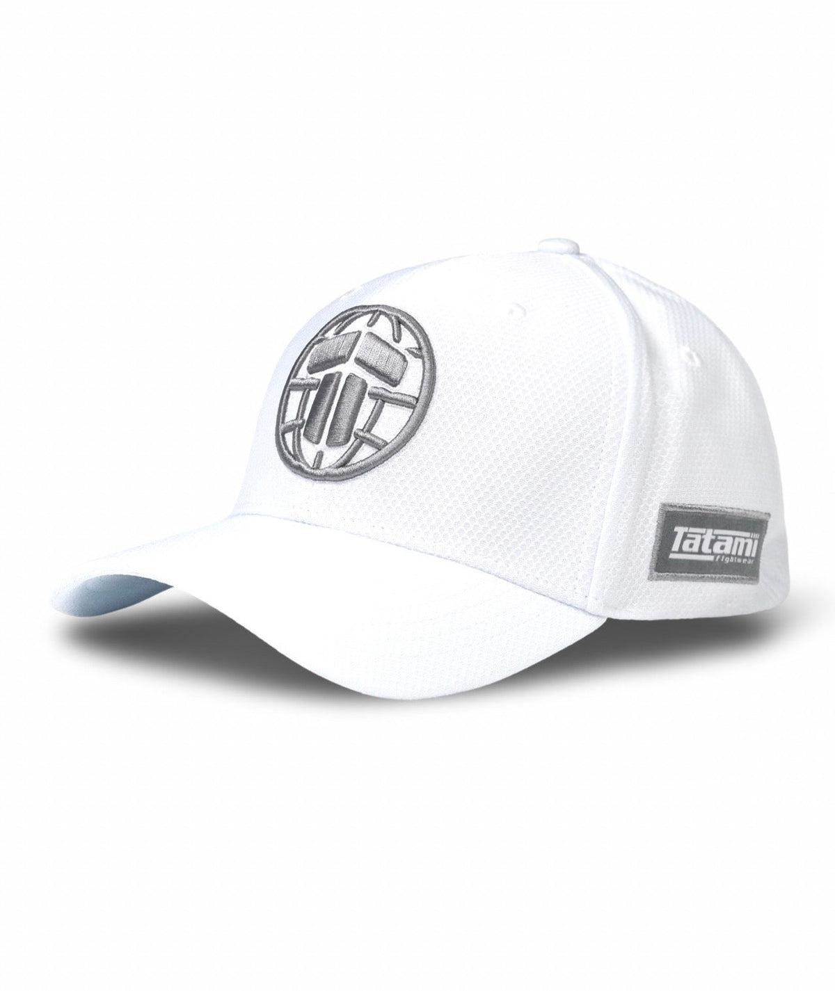 T Logo Baseball Cap - White/Grey