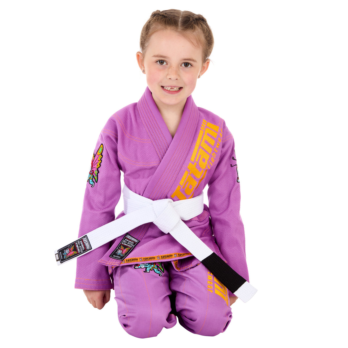 Meerkatsu Kids Animal Gi - Purple