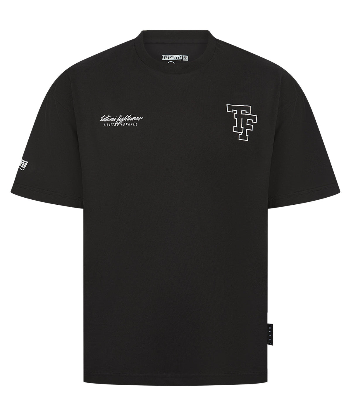 Tatami Basic Oversized T-Shirt - Black