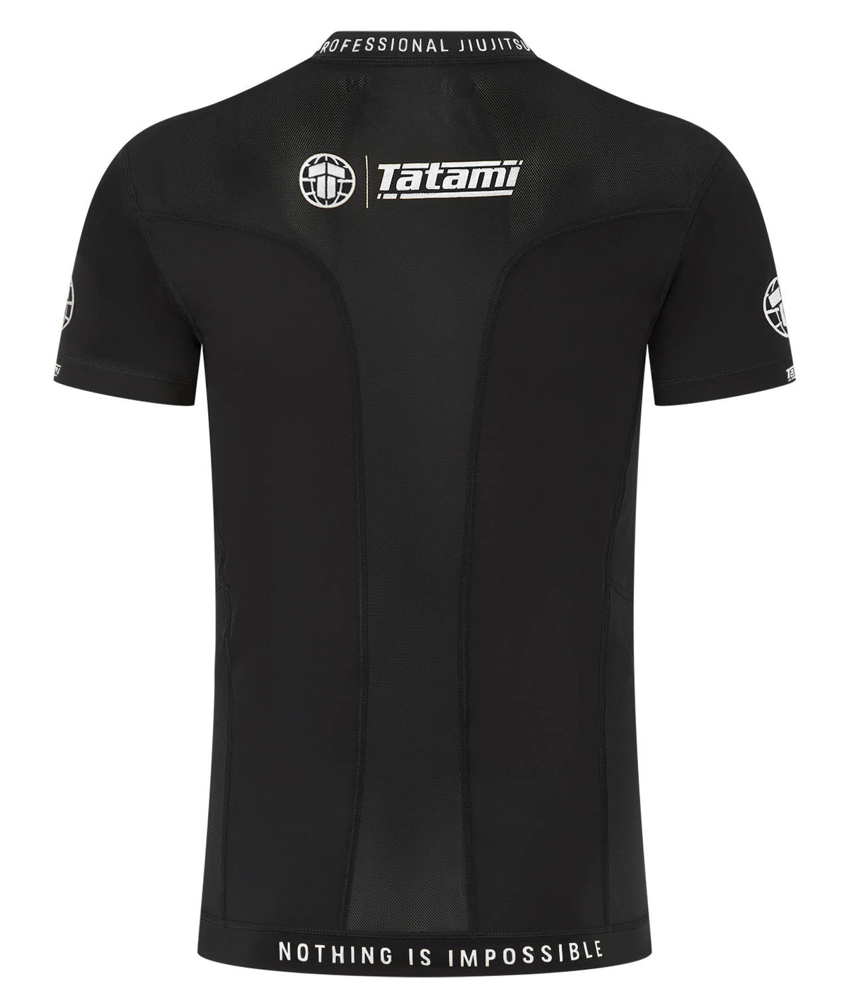 Tatami Pro Rash Guard - Black & Silver
